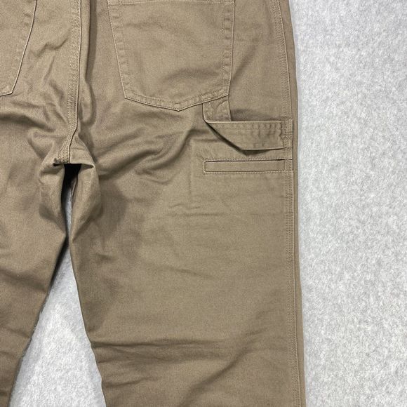 Duluth Pants‎ Womens 32x30 Brown Carpenter Hammer Loop Workwear Denim Utility - Picture 8 of 13